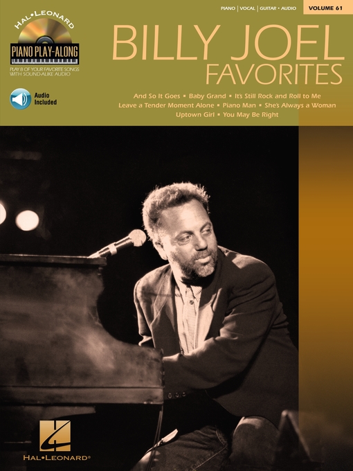 Cover image for Billy Joel Favorites Songbook